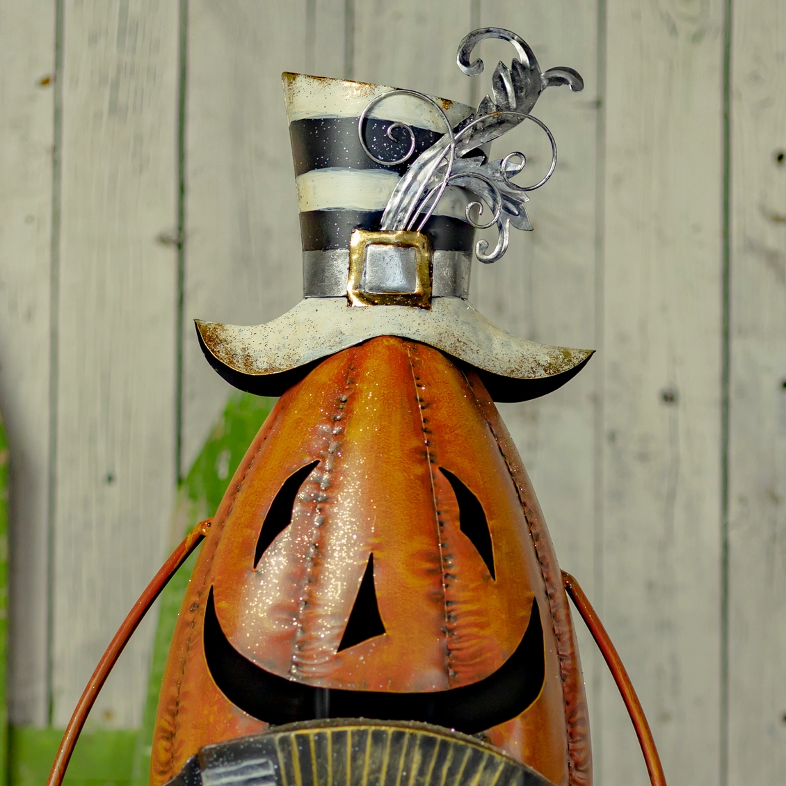 Tall Jack-O-Lantern With Accordion Halloween Decoration, 30.5" Tall - Image 5