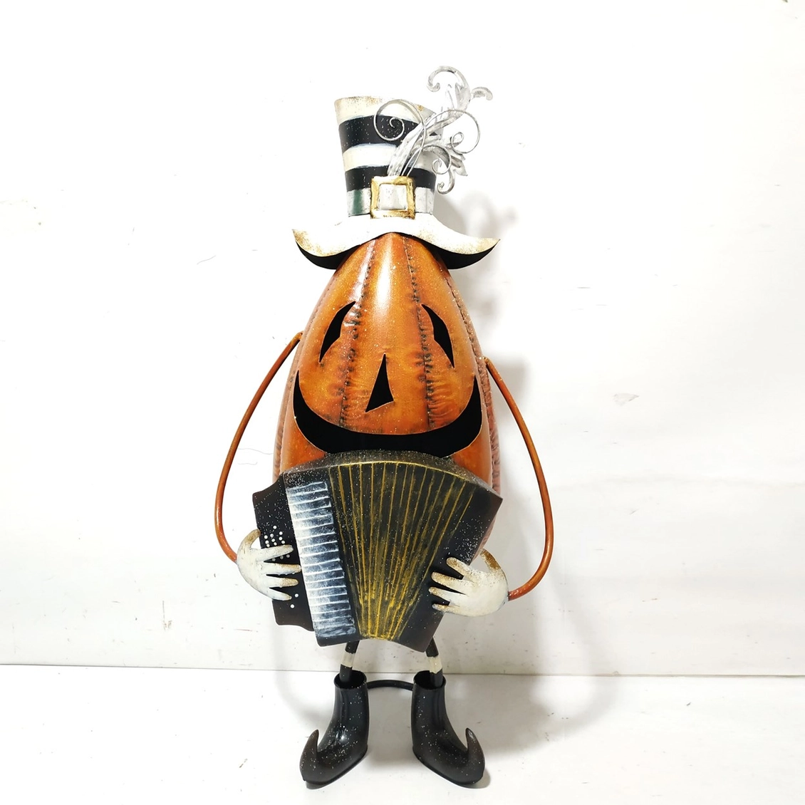 Tall Jack-O-Lantern With Accordion Halloween Decoration, 30.5" Tall - Image 7