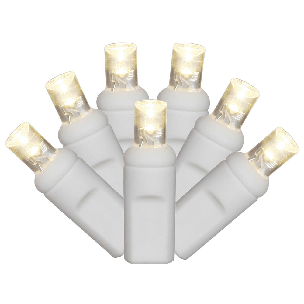 Vickerman - 70 Wide Angle LED Icicle Light on White Wire, 9' Christmas Single Mold Light Strand ,   - ,