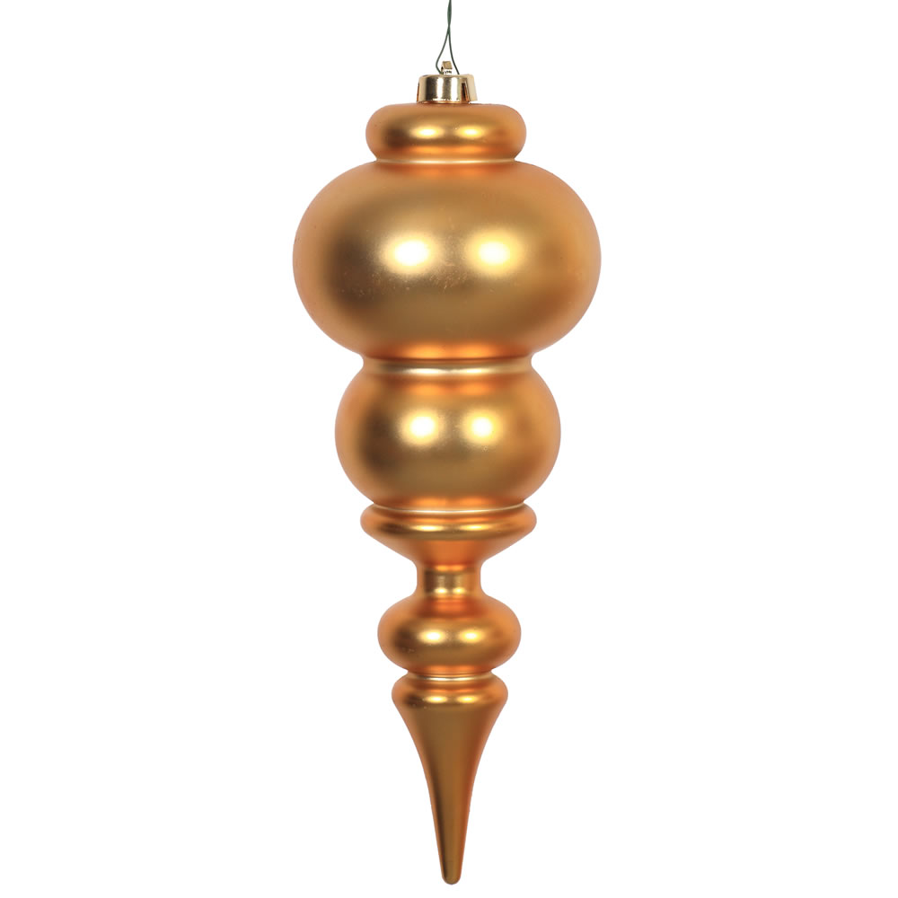 Vickerman - Finial Christmas Ornament UV Treated with Drilled and Wired Cap - Image 23