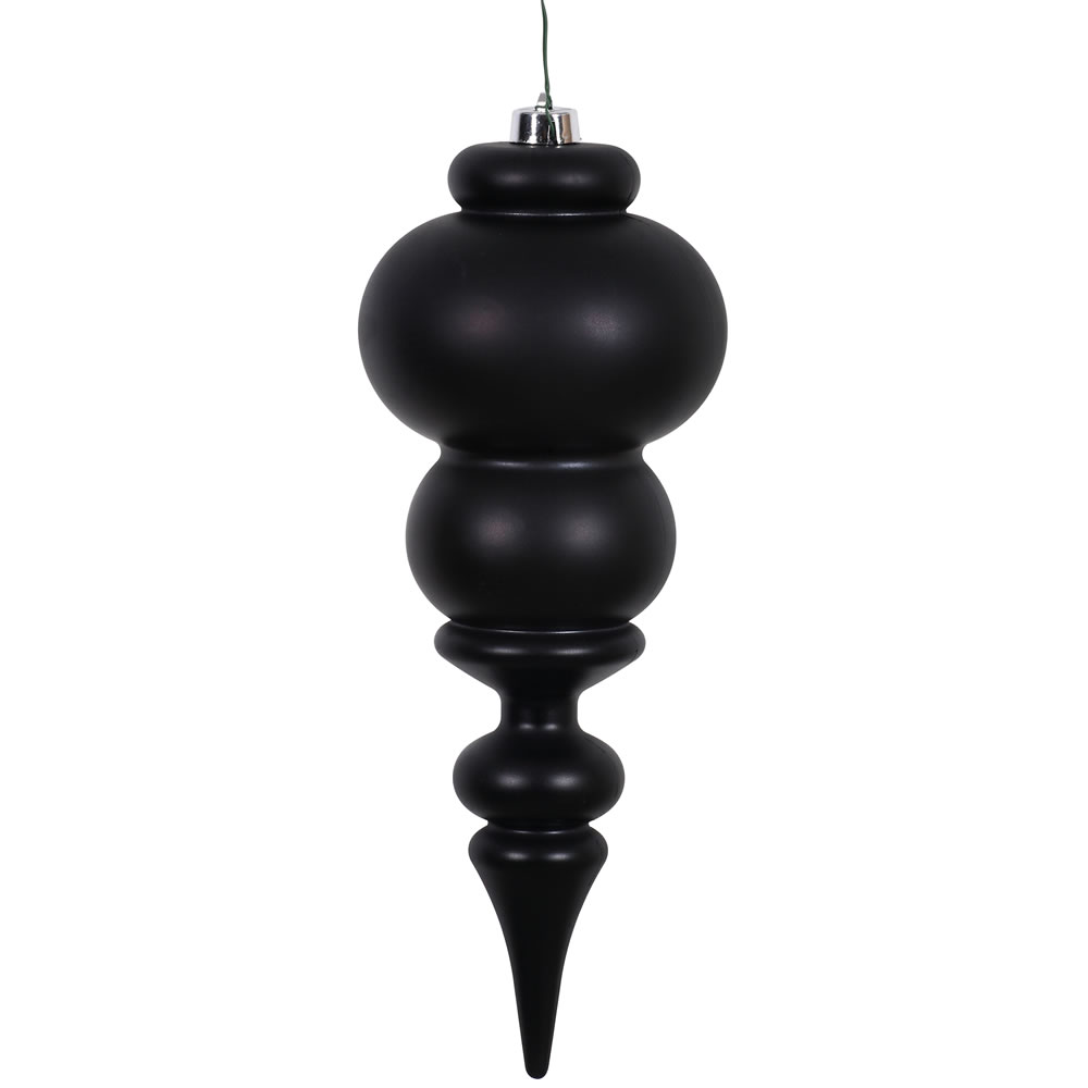 Vickerman - Finial Christmas Ornament UV Treated with Drilled and Wired Cap - Image 27