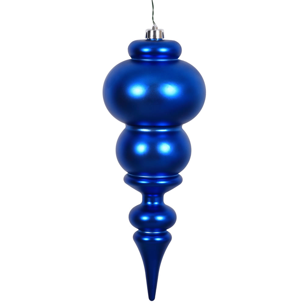 Vickerman - Finial Christmas Ornament UV Treated with Drilled and Wired Cap - Image 29