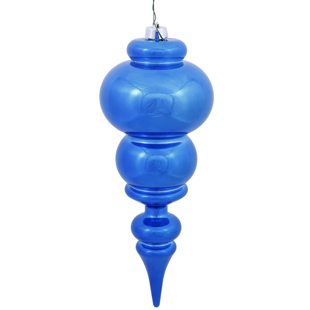 Vickerman - Finial Christmas Ornament UV Treated with Drilled and Wired Cap - Image 30