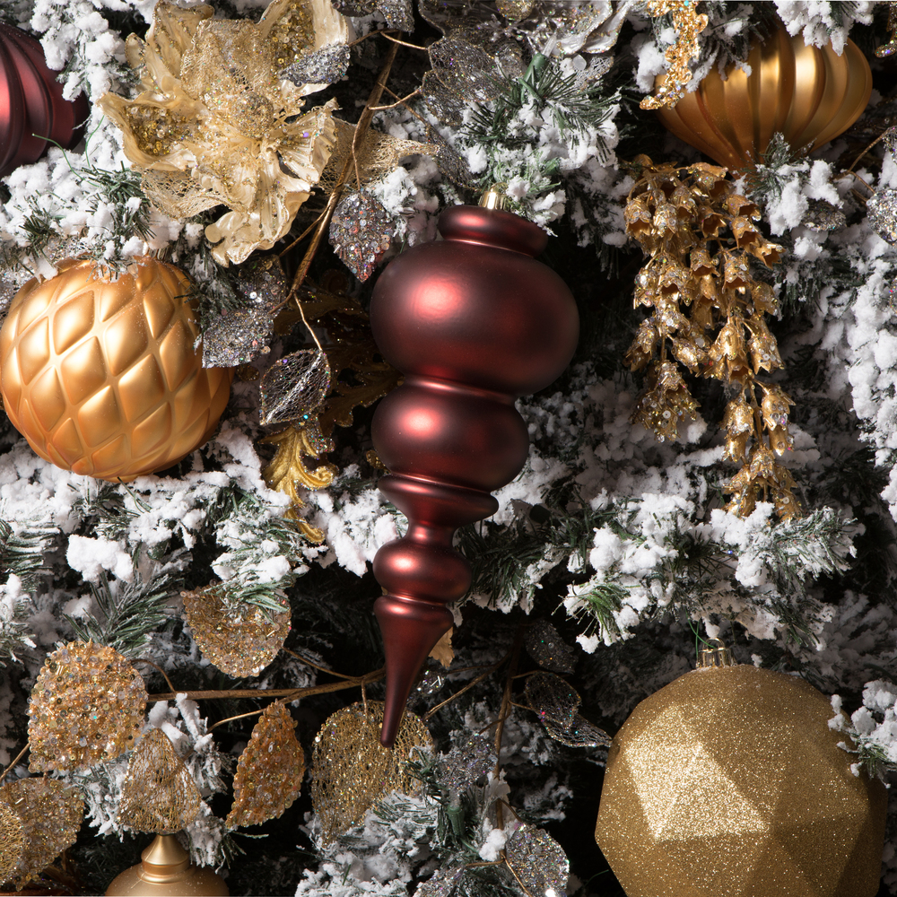 Vickerman - Finial Christmas Ornament UV Treated with Drilled and Wired Cap - Image 34