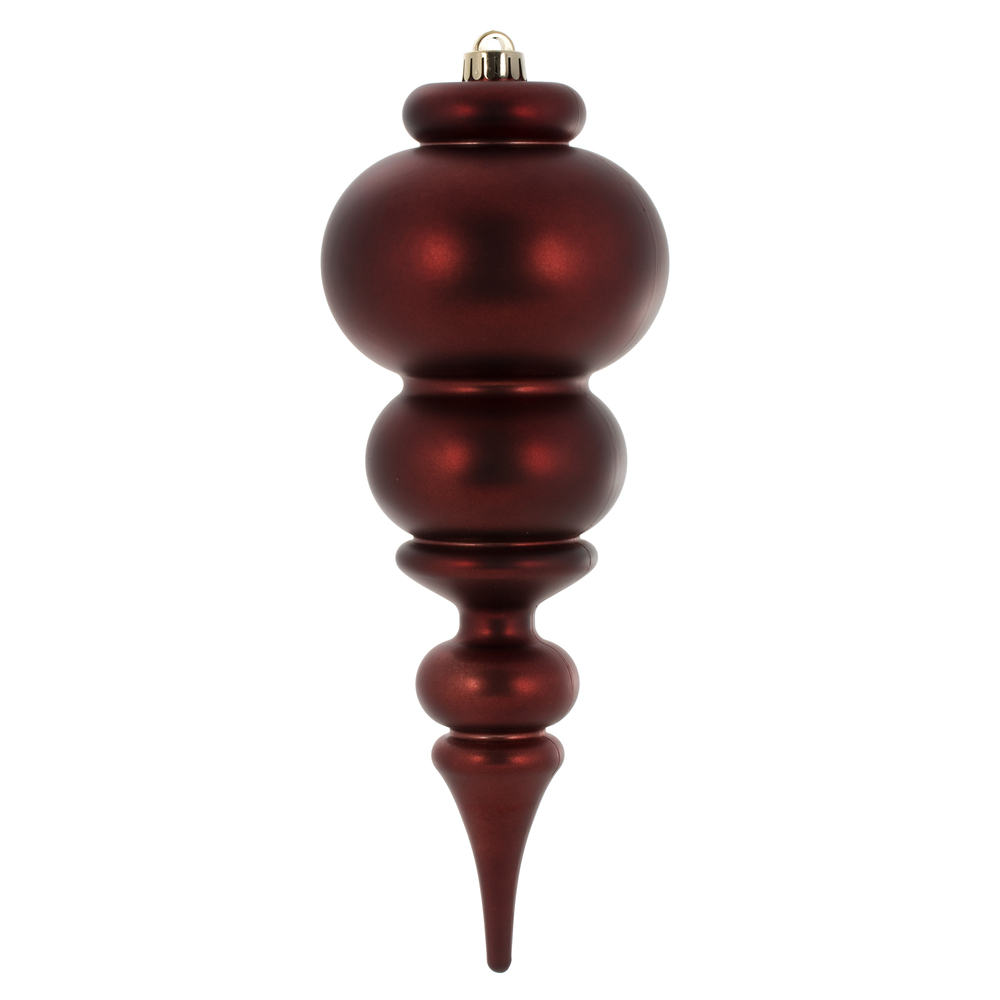 Vickerman - Finial Christmas Ornament UV Treated with Drilled and Wired Cap - Image 31