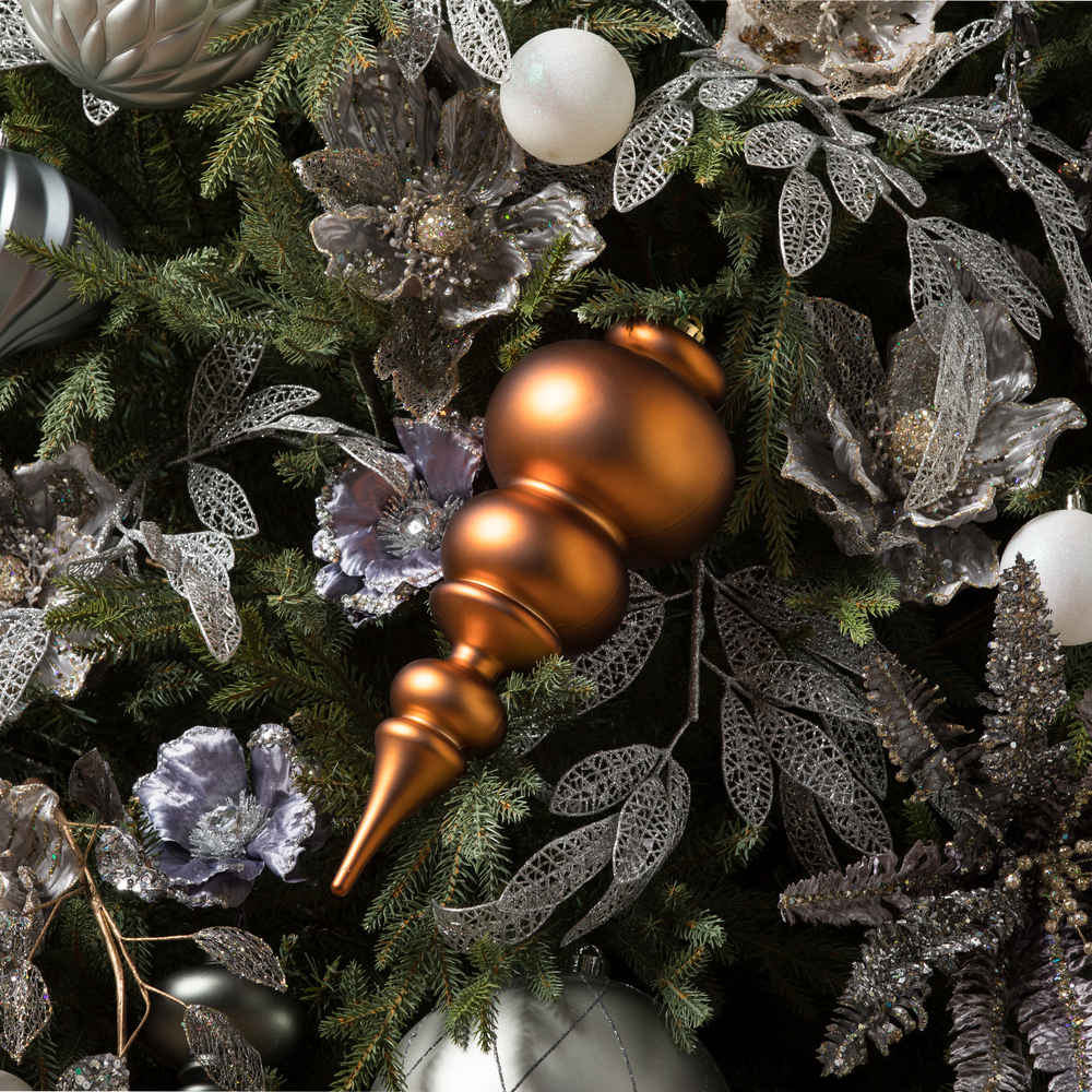 Vickerman - Finial Christmas Ornament UV Treated with Drilled and Wired Cap - Image 56