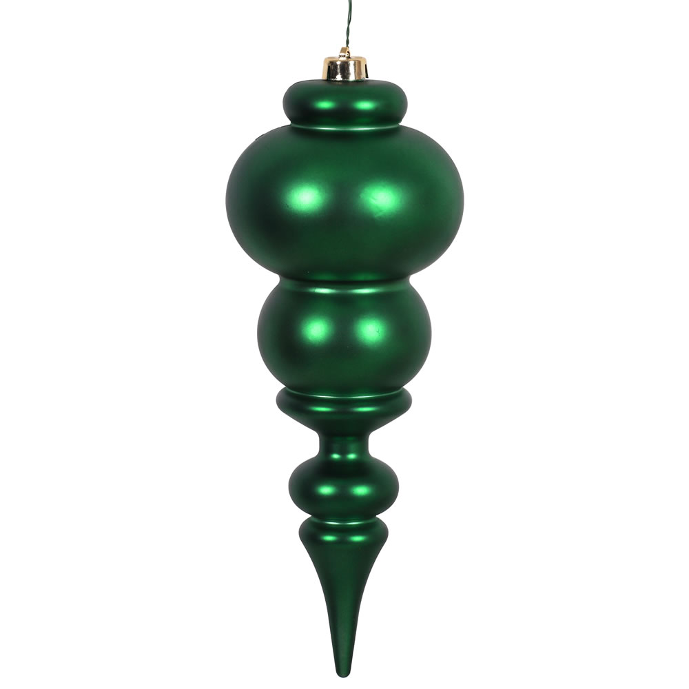 Vickerman - Finial Christmas Ornament UV Treated with Drilled and Wired Cap - Image 62