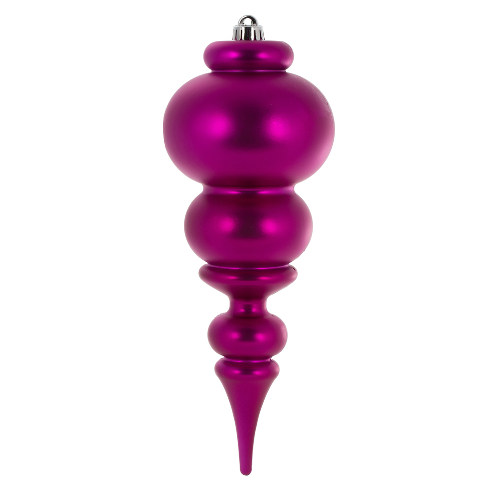 Vickerman - Finial Christmas Ornament UV Treated with Drilled and Wired Cap - Image 64