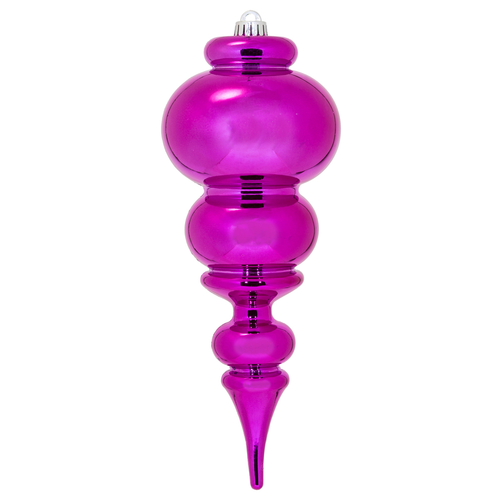 Vickerman - Finial Christmas Ornament UV Treated with Drilled and Wired Cap - Image 69