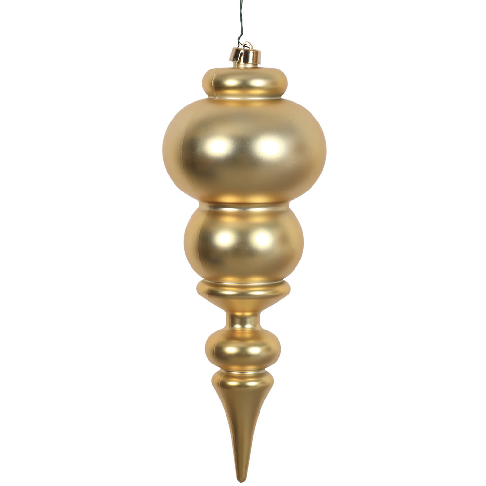 Vickerman - Finial Christmas Ornament UV Treated with Drilled and Wired Cap - Image 73