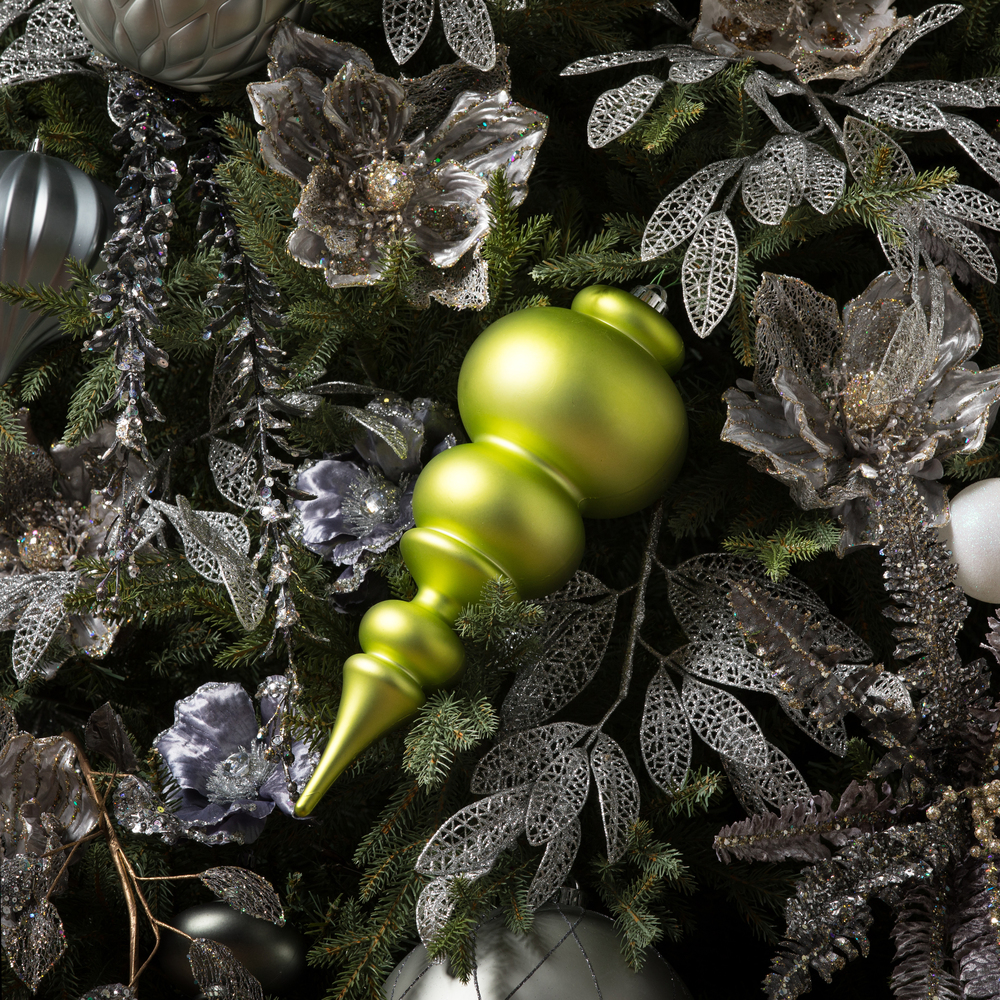 Vickerman - Finial Christmas Ornament UV Treated with Drilled and Wired Cap - Image 89