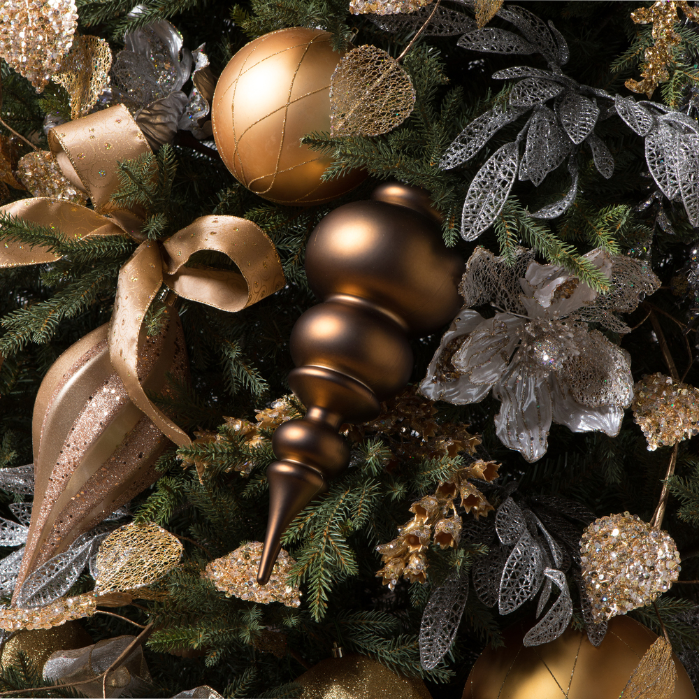 Vickerman - Finial Christmas Ornament UV Treated with Drilled and Wired Cap - Image 112
