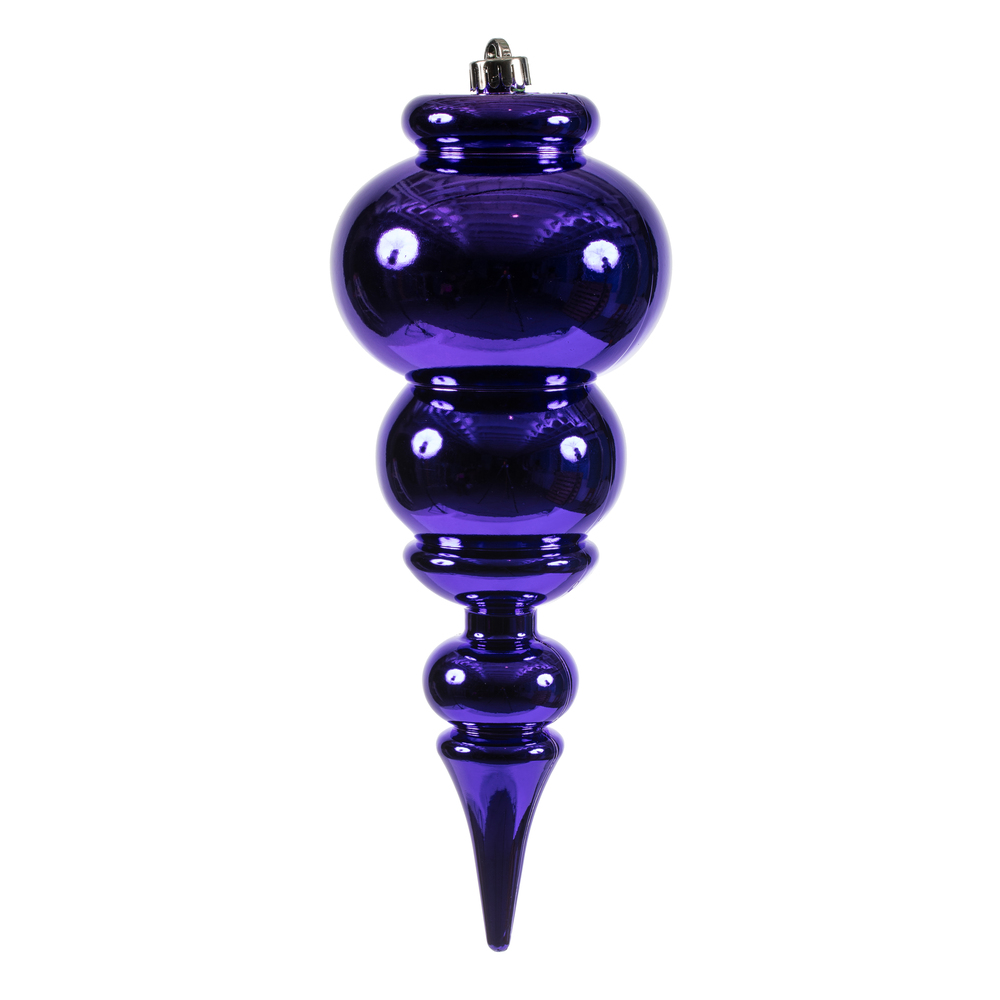 Vickerman - Finial Christmas Ornament UV Treated with Drilled and Wired Cap - Image 7