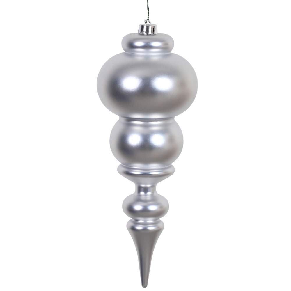 Vickerman - Finial Christmas Ornament UV Treated with Drilled and Wired Cap - Image 13