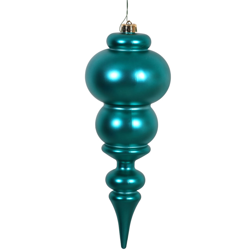 Vickerman - Finial Christmas Ornament UV Treated with Drilled and Wired Cap - Image 15