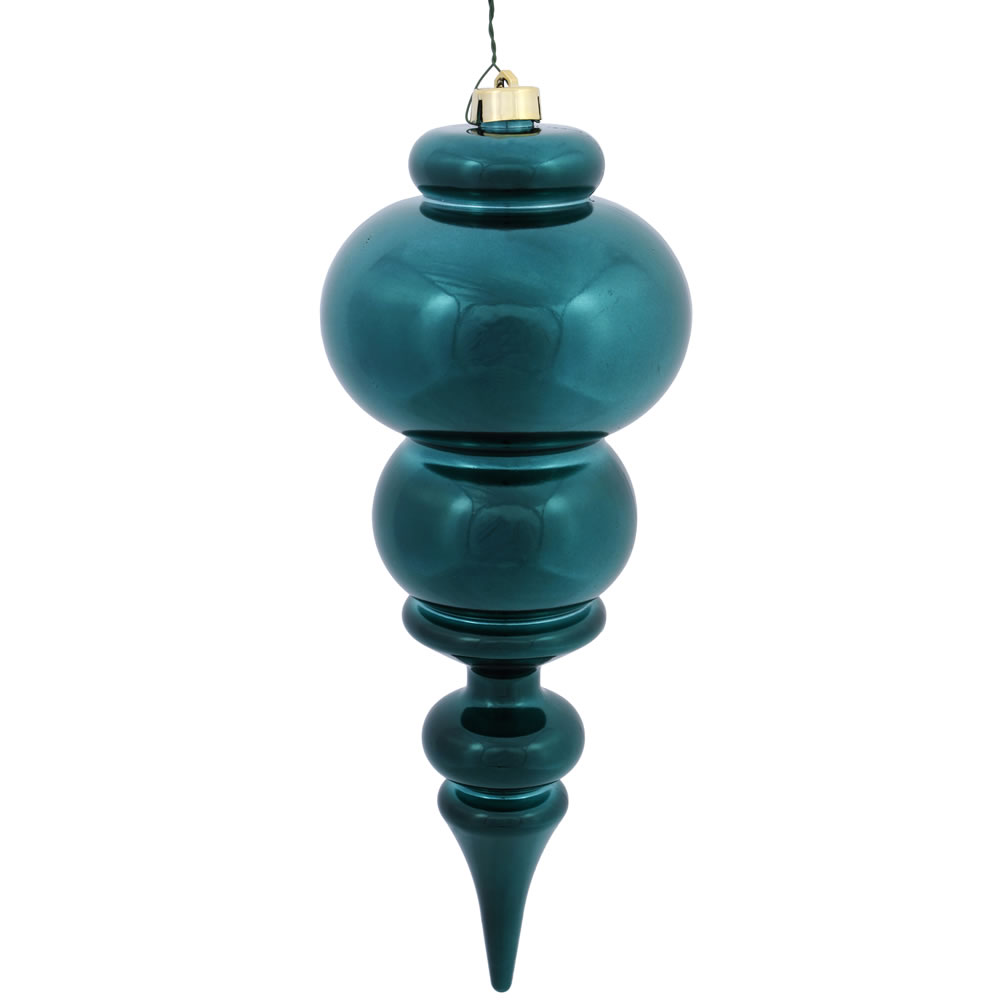 Vickerman - Finial Christmas Ornament UV Treated with Drilled and Wired Cap - Image 16