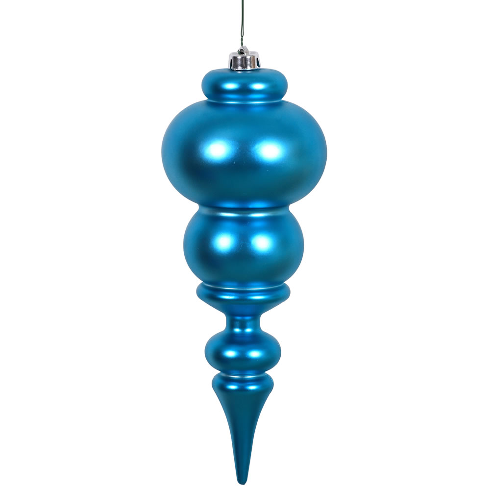 Vickerman - Finial Christmas Ornament UV Treated with Drilled and Wired Cap - Image 17