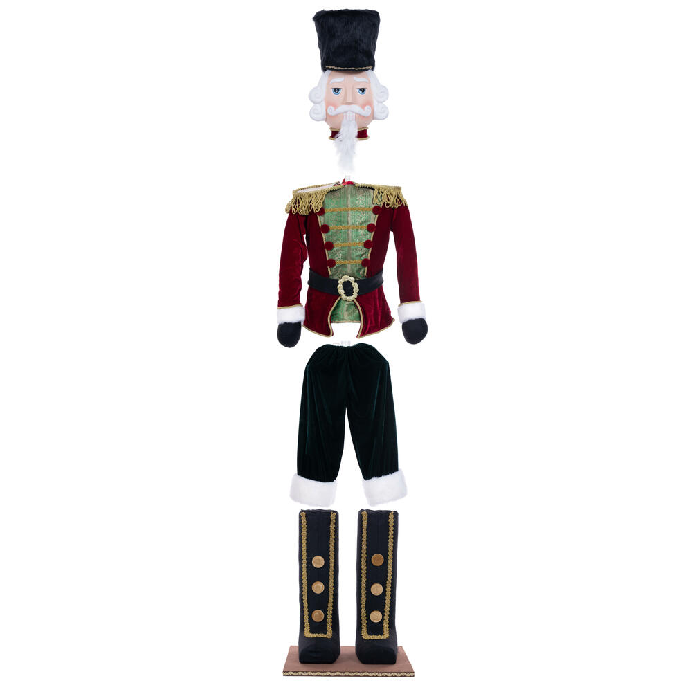 Vickerman - Red Velvet Standing Nutcracker Doll , Multicolored - Image 13